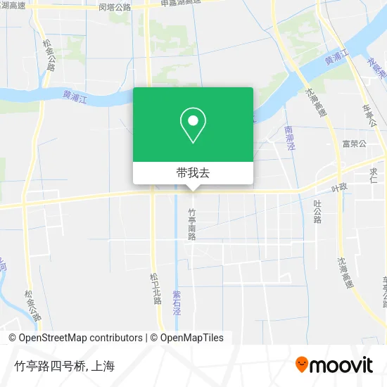 竹亭路四号桥地图
