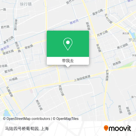马陆四号桥葡萄园地图