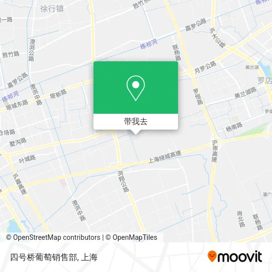 四号桥葡萄销售部地图