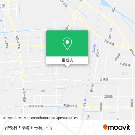 邵靴村大泐港五号桥地图