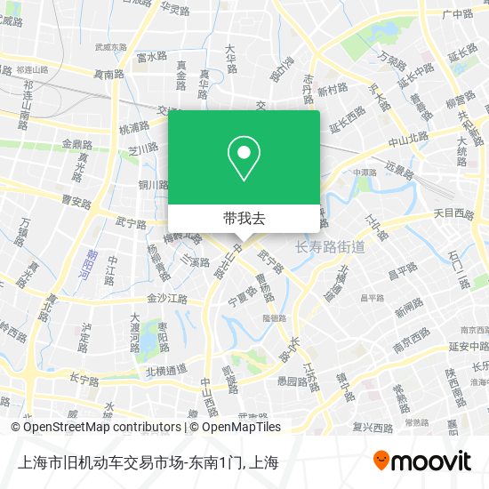 上海市旧机动车交易市场-东南1门地图