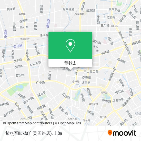 紫燕百味鸡(广灵四路店)地图