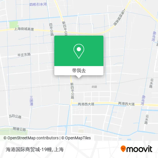 海港国际商贸城-19幢地图