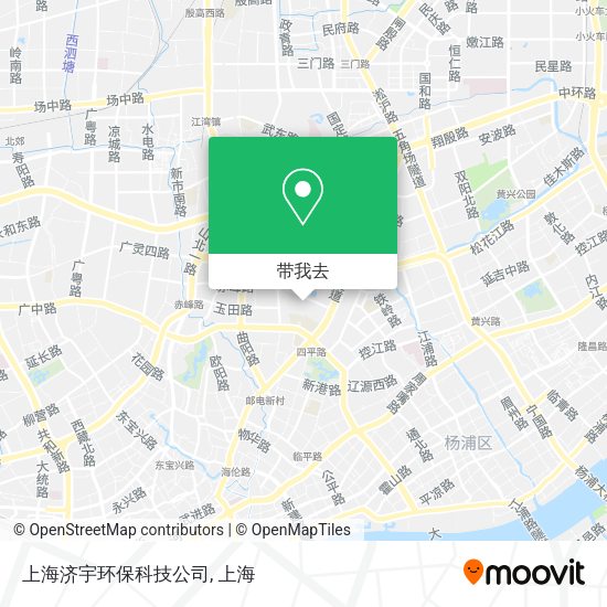 上海济宇环保科技公司地图