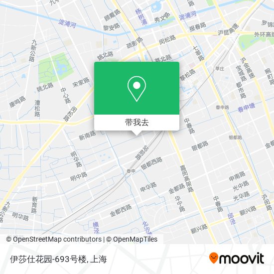 伊莎仕花园-693号楼地图