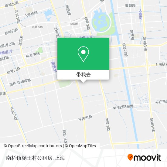 南桥镇杨王村公租房地图