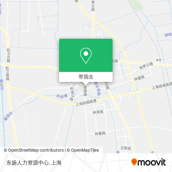 东扬人力资源中心地图