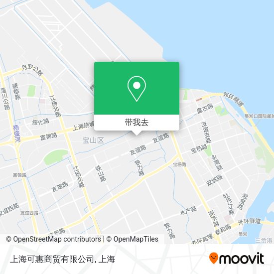 上海可惠商贸有限公司地图