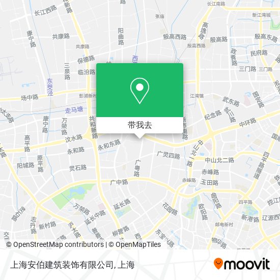 上海安伯建筑装饰有限公司地图
