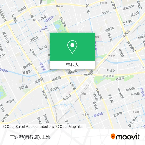 一丁造型(闵行店)地图