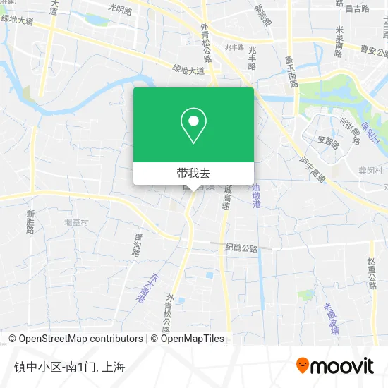 镇中小区-南1门地图