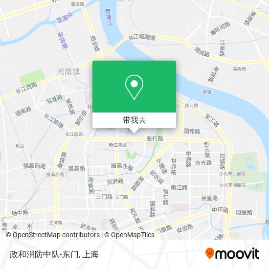 政和消防中队-东门地图
