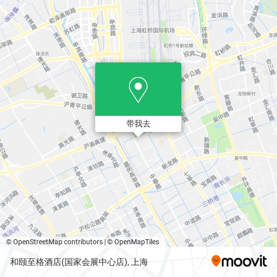 和颐至格酒店(国家会展中心店)地图