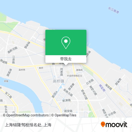 上海锦隆驾校报名处地图