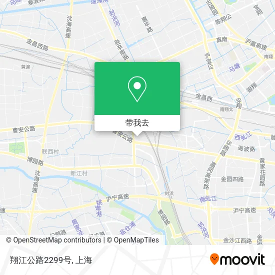 翔江公路2299号地图