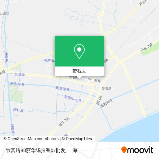 致富路98丽华锡箔香烛批发地图