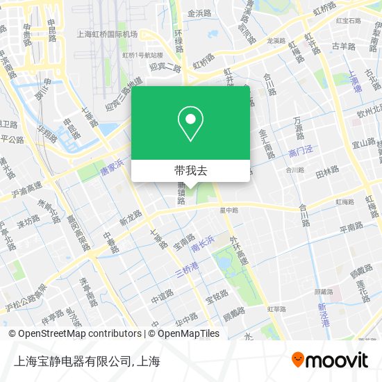 上海宝静电器有限公司地图