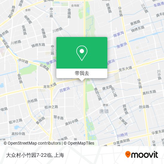 大众村小竹园7-22临地图