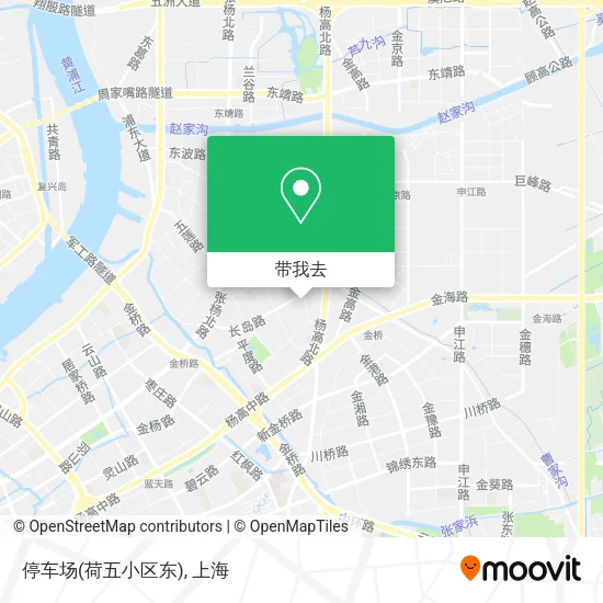 停车场(荷五小区东)地图