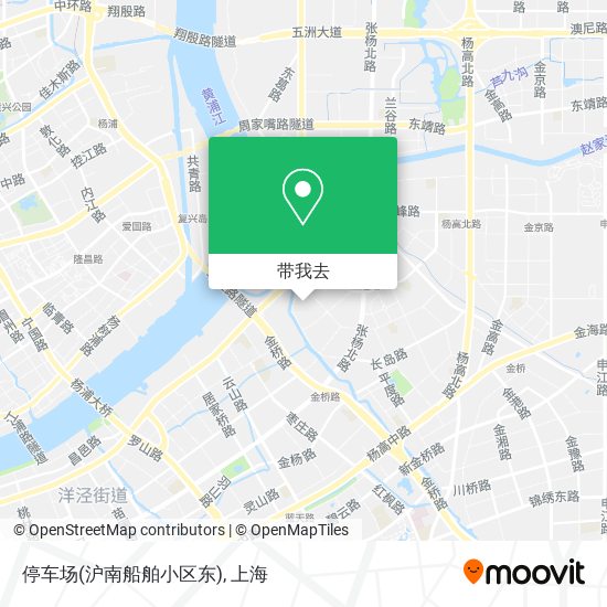 停车场(沪南船舶小区东)地图