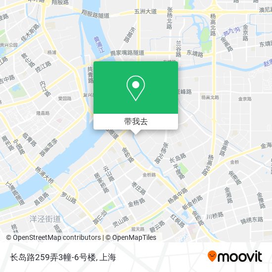 长岛路259弄3幢-6号楼地图