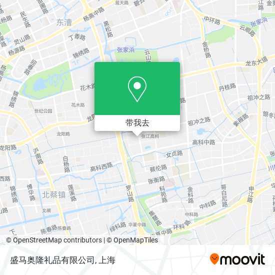 盛马奥隆礼品有限公司地图