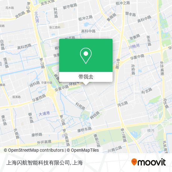 上海闪航智能科技有限公司地图