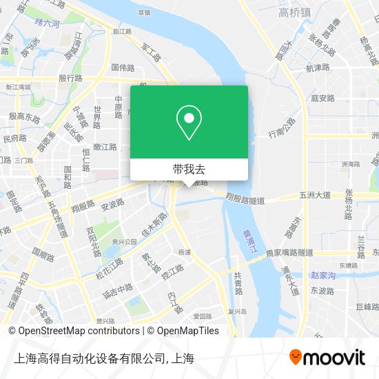 上海高得自动化设备有限公司地图