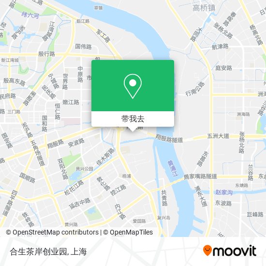 合生茶岸创业园地图