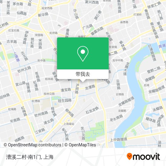 漕溪二村-南1门地图