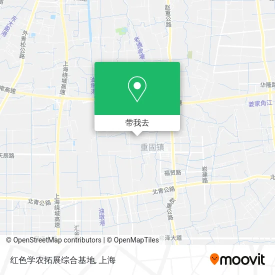 红色学农拓展综合基地地图