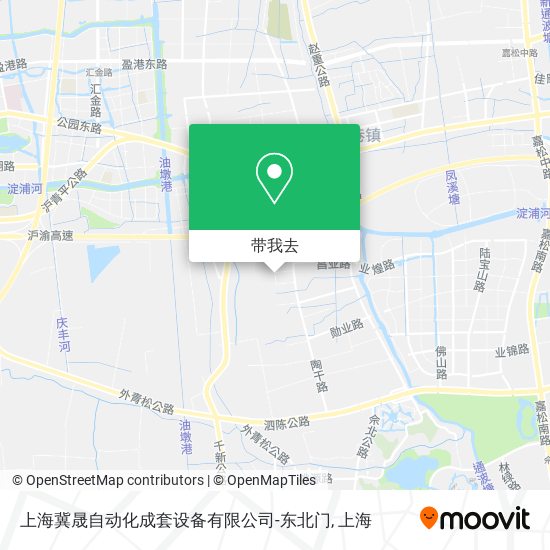 上海冀晟自动化成套设备有限公司-东北门地图