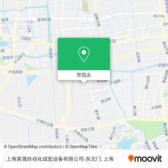 上海冀晟自动化成套设备有限公司-东北门地图