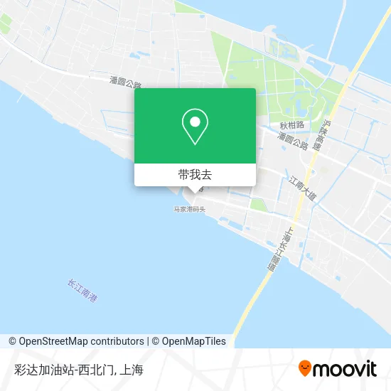 彩达加油站-西北门地图