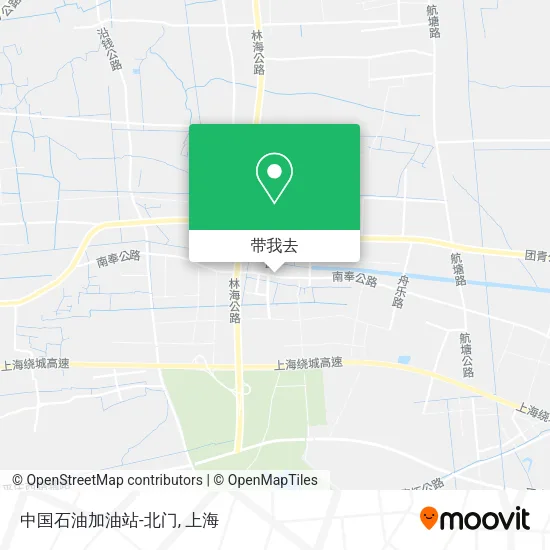 中国石油加油站-北门地图