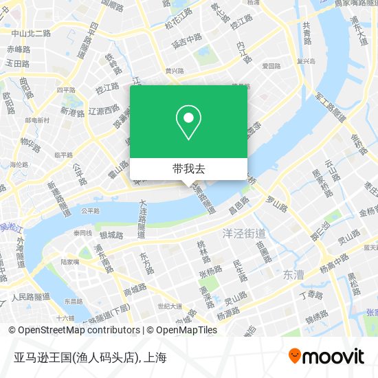 亚马逊王国(渔人码头店)地图