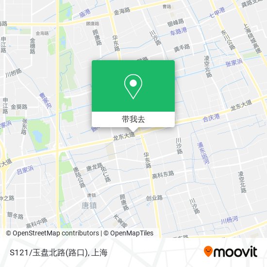 S121/玉盘北路(路口)地图