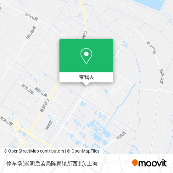 停车场(崇明质监局陈家镇所西北)地图