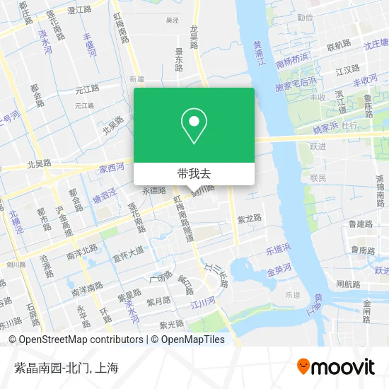 紫晶南园-北门地图