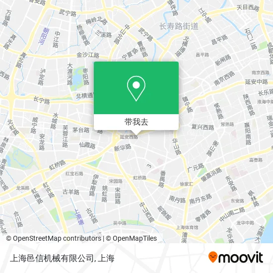 上海邑信机械有限公司地图