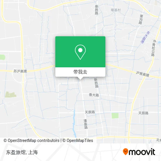 东盈旅馆地图
