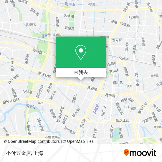 小付五金店地图