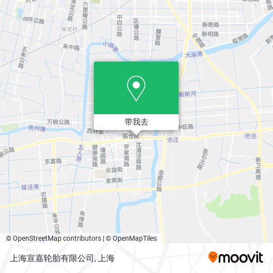 上海宣嘉轮胎有限公司地图
