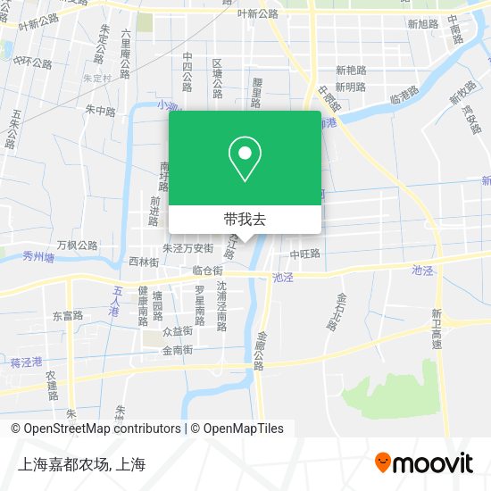 上海嘉都农场地图