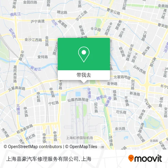 上海嘉豪汽车修理服务有限公司地图