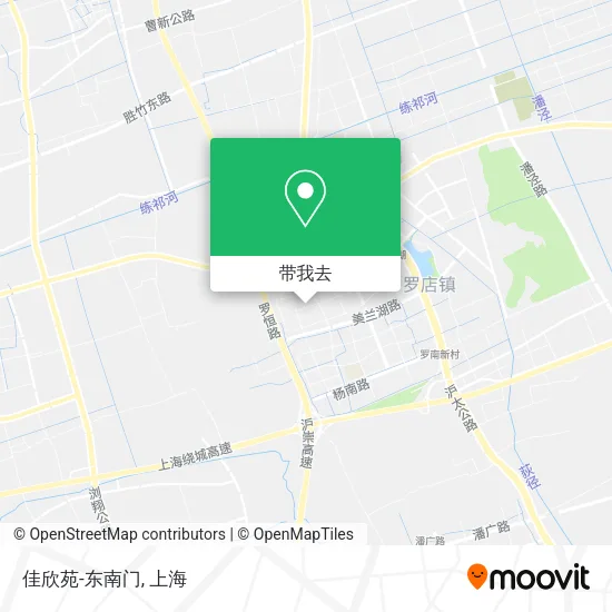 佳欣苑-东南门地图