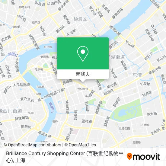 Brilliance Century Shopping Center (百联世纪购物中心)地图