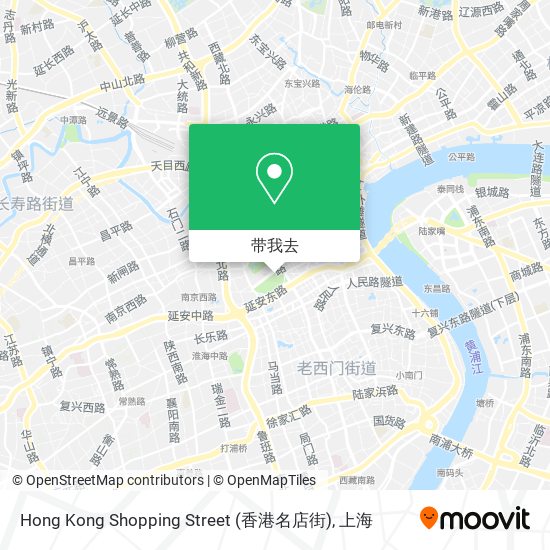 Hong Kong Shopping Street (香港名店街)地图