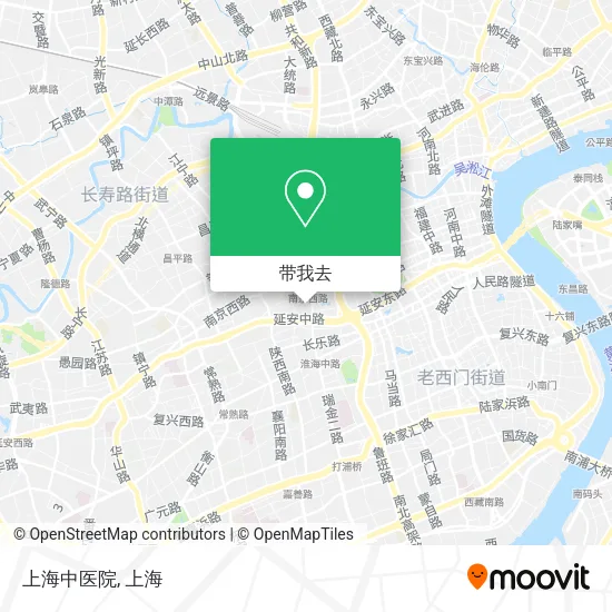 上海中医院地图