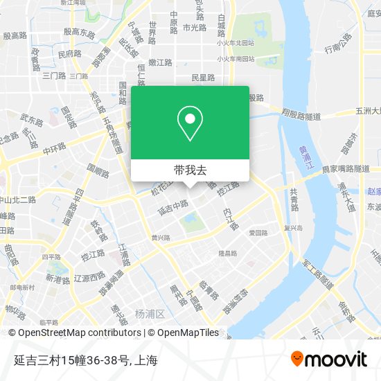 延吉三村15幢36-38号地图